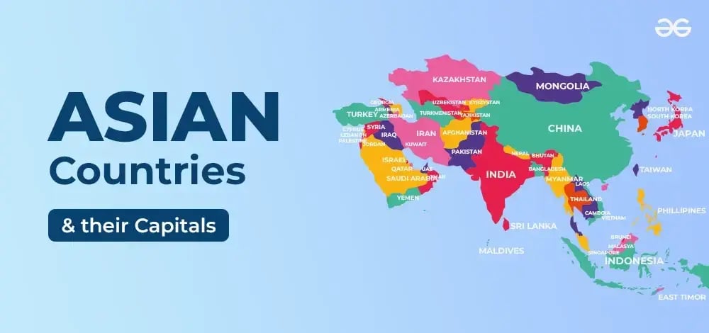 Asian-Countries-with-their-Capitals