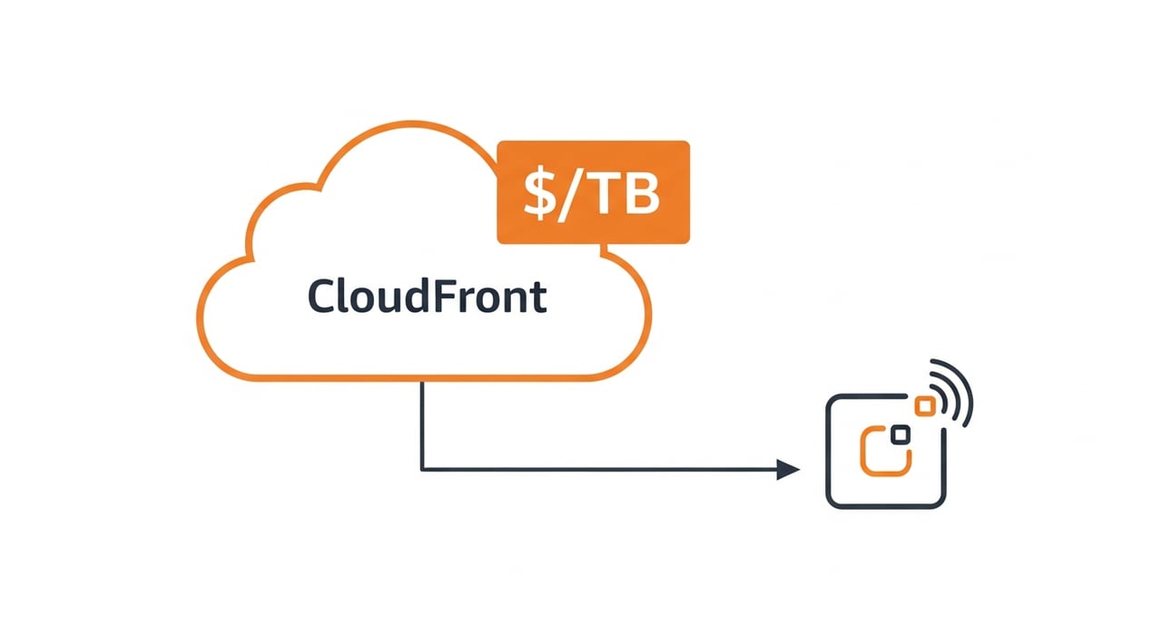 AWS CloudFront pricing per TB cost breakdown 2026