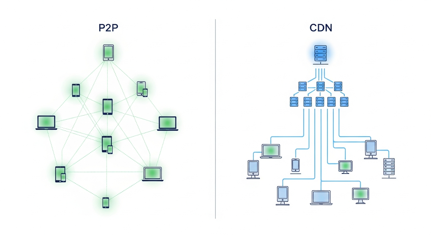 P2P vs CDN: What Actually Changed in 2026