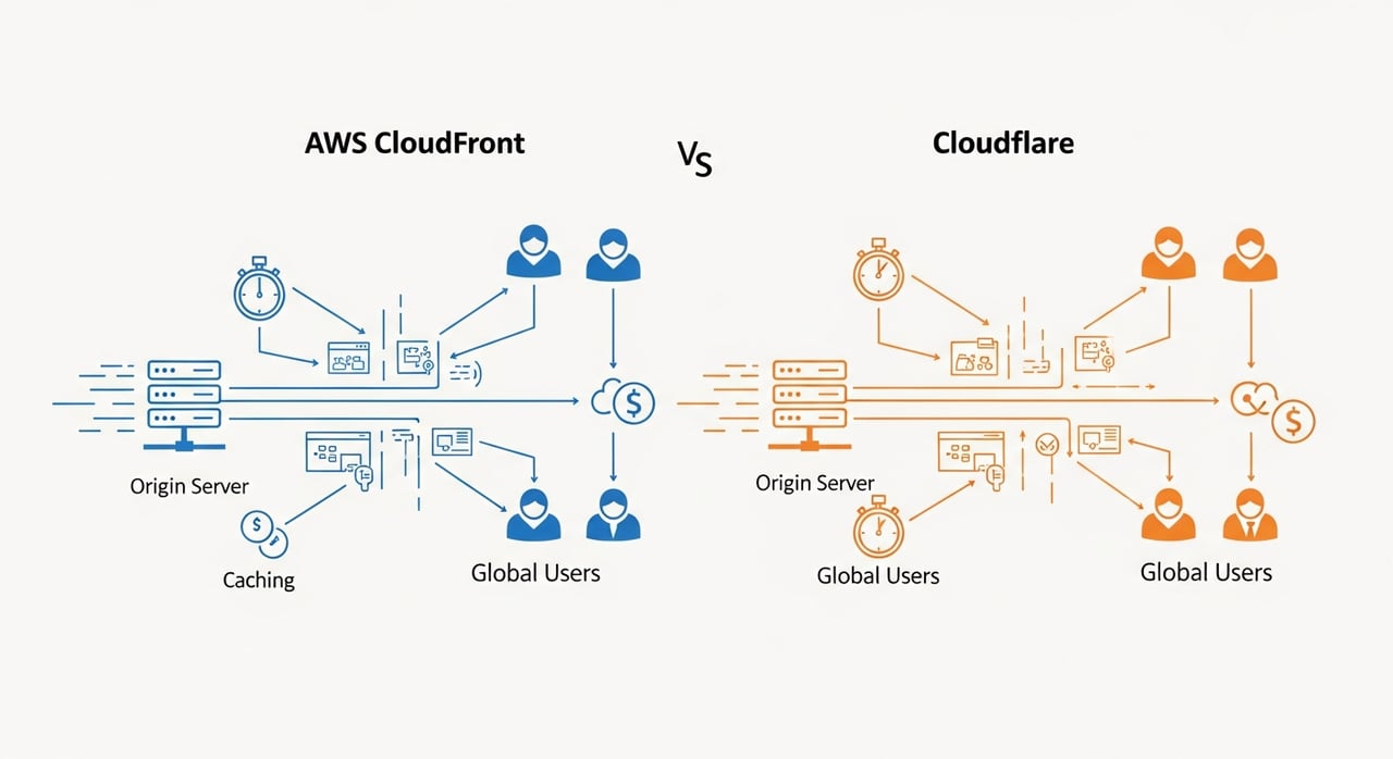 CloudFront vs Cloudflare 2026 comparison overview
