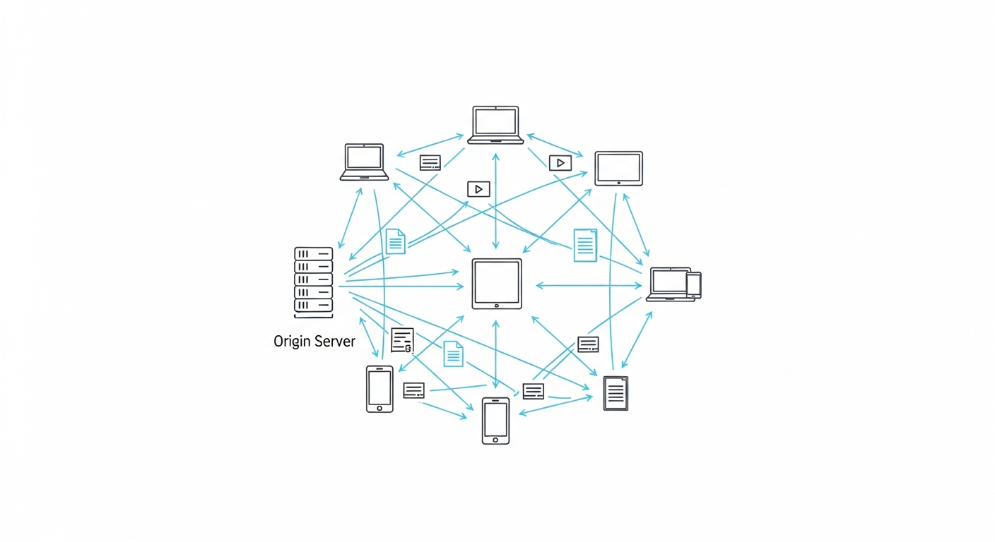 How a Peer-to-Peer CDN Actually Works in 2026
