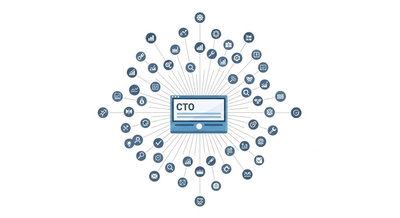 Best CTO tools in 2026 decision matrix overview