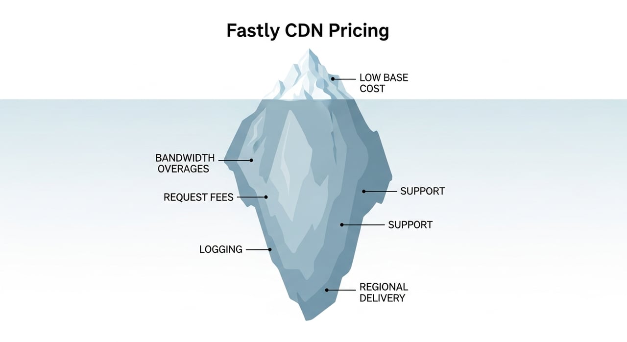 Fastly CDN pricing breakdown and hidden cost analysis for 2026