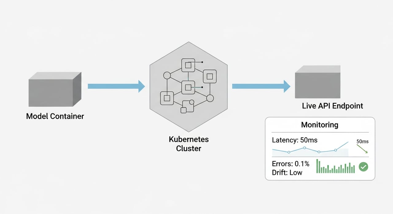 Seldon Core deployment architecture diagram for 2026 production ML serving