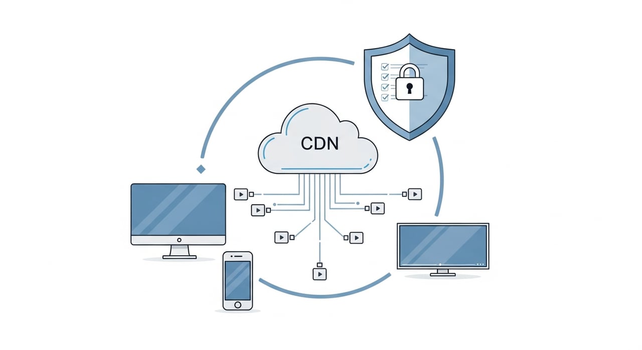 Enterprise CDN security architecture for secure media delivery in 2026