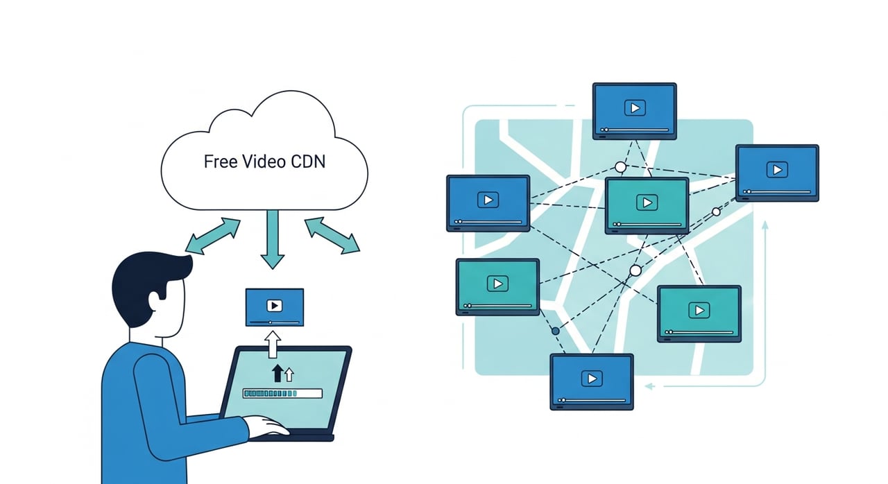Free video CDN comparison for indie creators and startups in 2026