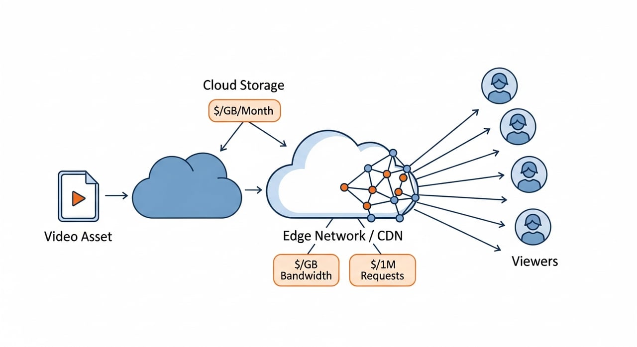 Cloudflare Stream pricing analysis 2026 — cost breakdown and alternatives