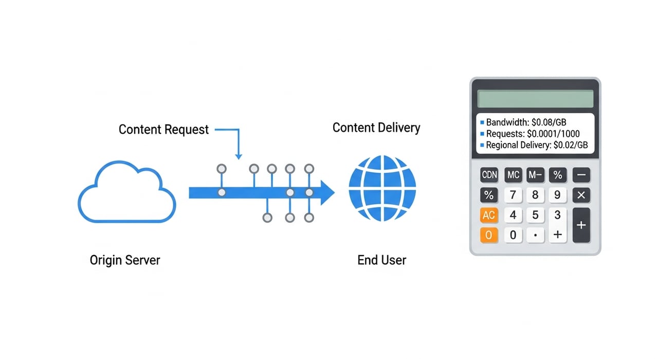 CloudFront pricing calculator breakdown for 2026