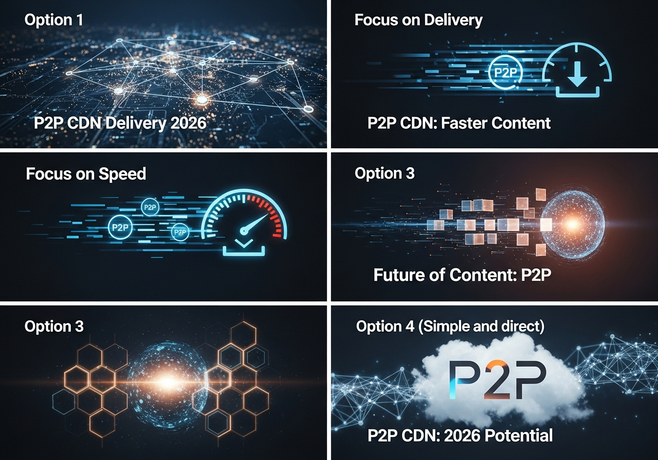  Traditional CDNs rely on centralized servers, but P2P CDNs leverage the power of distributed nodes, promising faster and more efficient content distribution. 