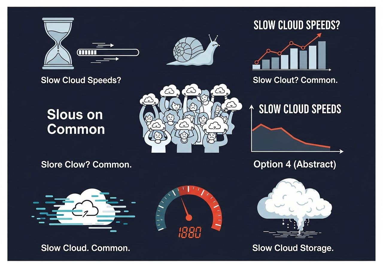 Slow Cloud Storage Speeds? It’s More Common Than You Think